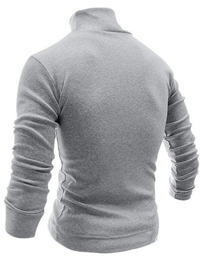 Cozy Chic Turtleneck Long Sleeve Tee for Effortless Autumn Style
