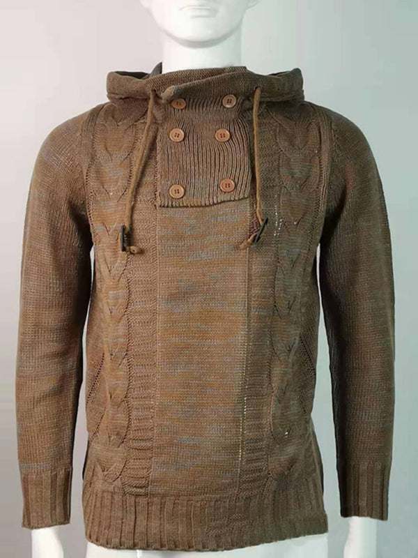 Cozy Men's Knit Turtleneck Sweater for Effortless Style and Warmth - MENLL