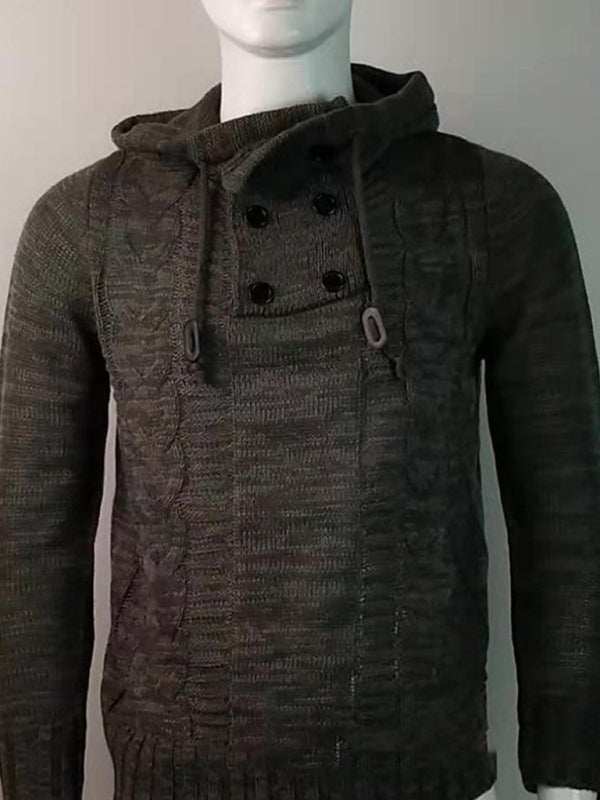 Cozy Men's Knit Turtleneck Sweater for Effortless Style and Warmth - MENLL