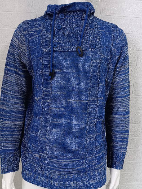 Cozy Men's Knit Turtleneck Sweater for Effortless Style and Warmth - MENLL