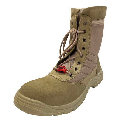 LIBERTYZENO Mens Suede Leather High Ankle length Boot