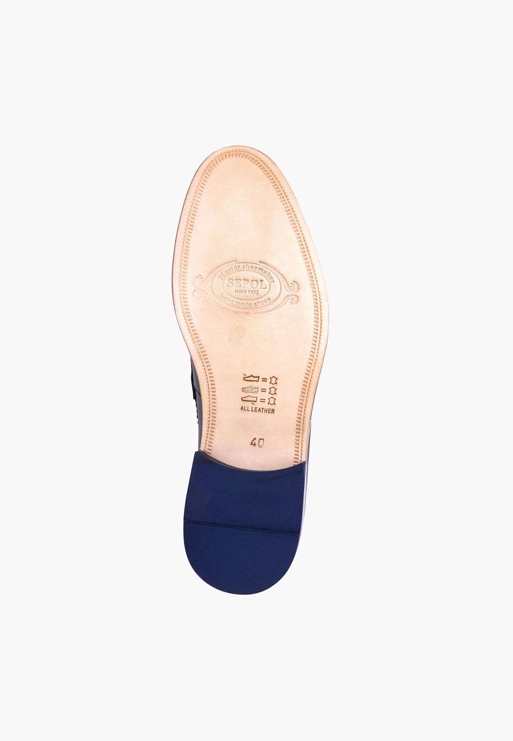 Lucca Loafer Navy-Beige