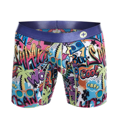 MaleBasics Hipster Boxer Brief Comics Malebasics