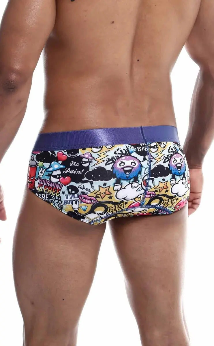 MaleBasics Hipster Brief Comics Malebasics