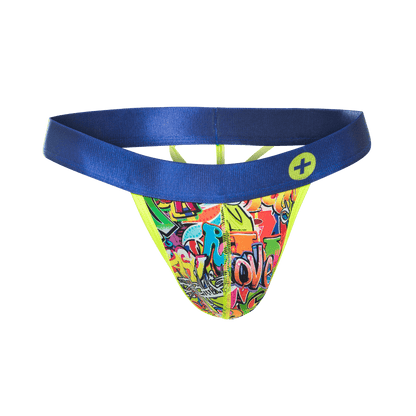 MaleBasics Hipster Thong Comics