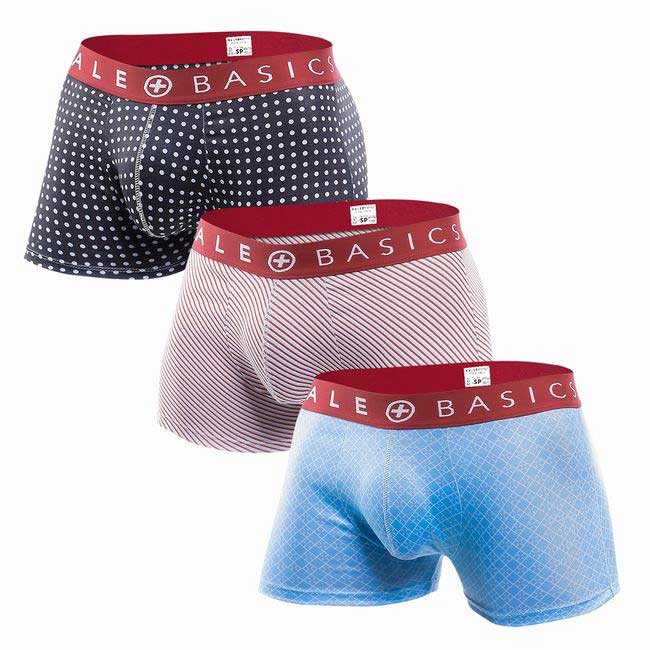 MaleBasics New Trunk Boxer Shorts 3-Pack Malebasics