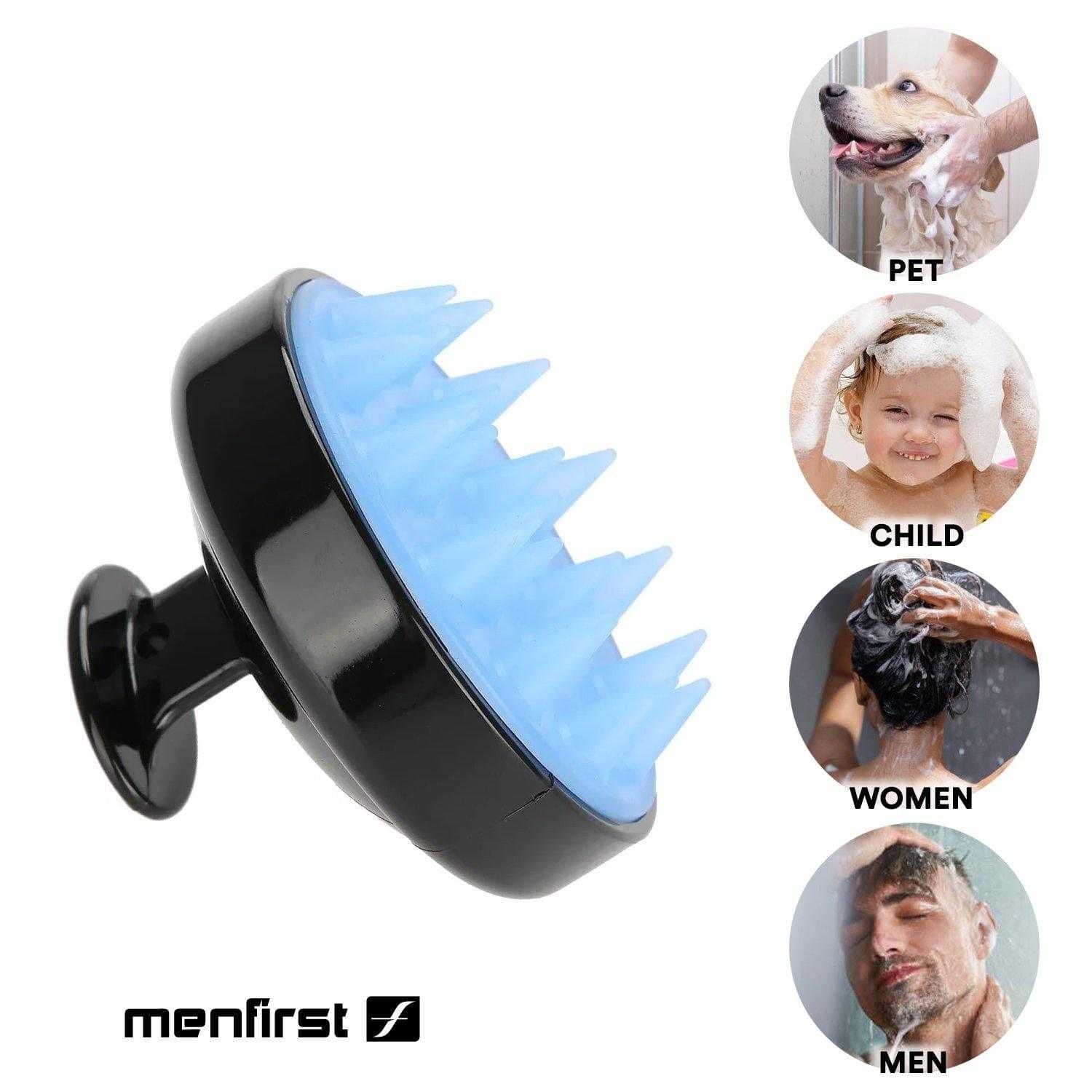 MenFirst Scalp Brush & Massager: Elevate Your Shampoo Routine | Haircare Tool - MENLL