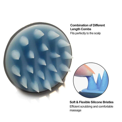 MenFirst Scalp Brush & Massager: Elevate Your Shampoo Routine | Haircare Tool - MENLL