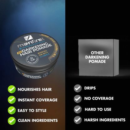 Menfirst - Darkening Hair Pomade for Men - 3 Pack - MENLL