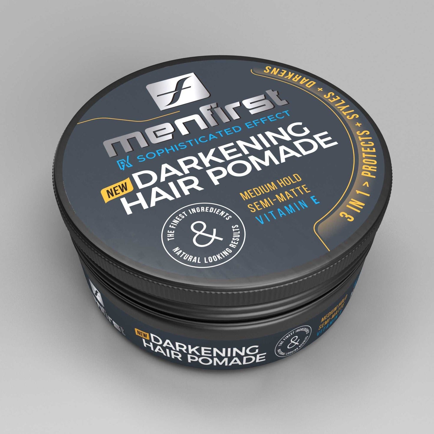 Menfirst - Darkening Hair Pomade for Men - 3 Pack - MENLL