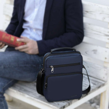 Sleek & Stylish Waterproof Business Sling Bag for Men - MENLL