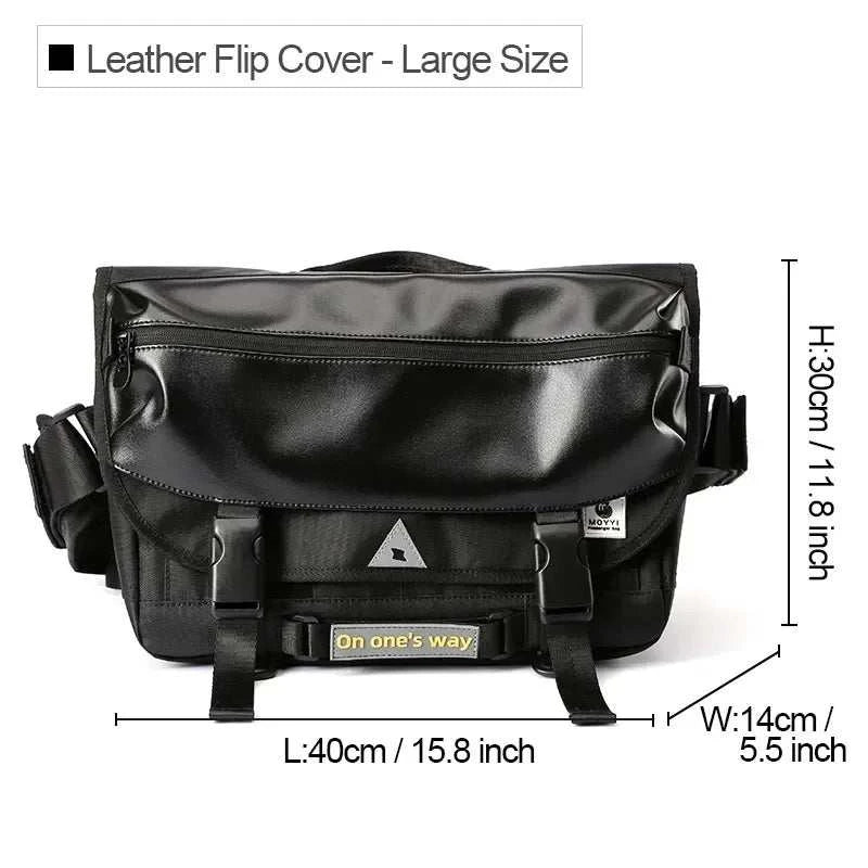 All-Weather Stylish Messenger Bag for Men - MENLL