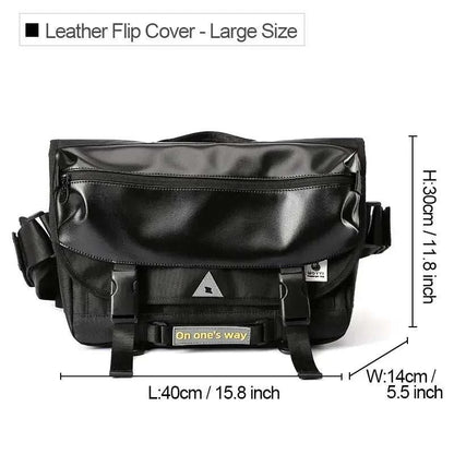 All-Weather Stylish Messenger Bag for Men - MENLL