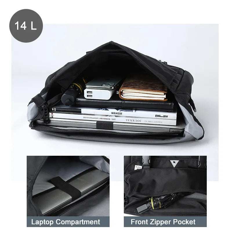 All-Weather Stylish Messenger Bag for Men - MENLL