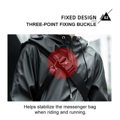 All-Weather Stylish Messenger Bag for Men - MENLL