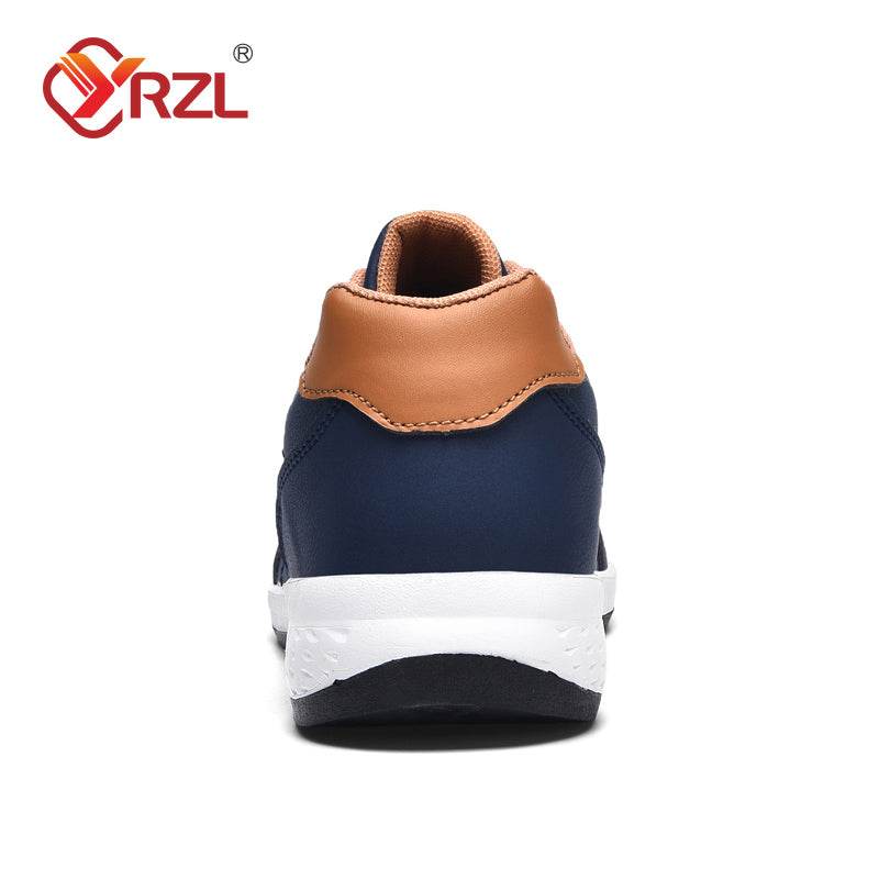 Adventure-Ready Waterproof Leather Sneakers for Men - MENLL