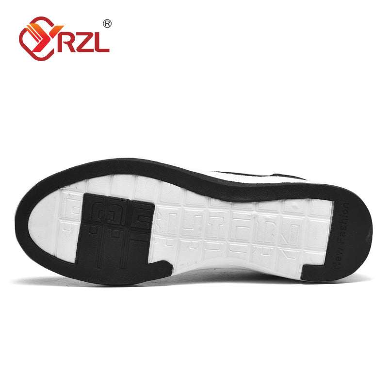 Adventure-Ready Waterproof Leather Sneakers for Men - MENLL