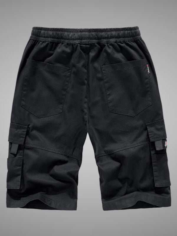 Adventure-Ready Men's Versatile Cargo Shorts with Multi-Pockets - Perfect for Casual Outings! - MENLL