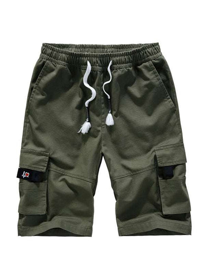 Adventure-Ready Men's Versatile Cargo Shorts with Multi-Pockets - Perfect for Casual Outings! - MENLL