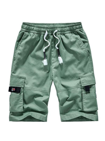 Adventure-Ready Men's Versatile Cargo Shorts with Multi-Pockets - Perfect for Casual Outings! - MENLL
