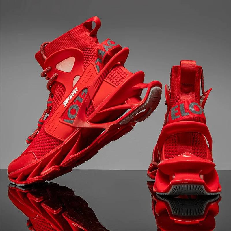 Ultra-Lightweight Breathable Flyknit Sneakers for Men - Comfort Meets Style! - MENLL