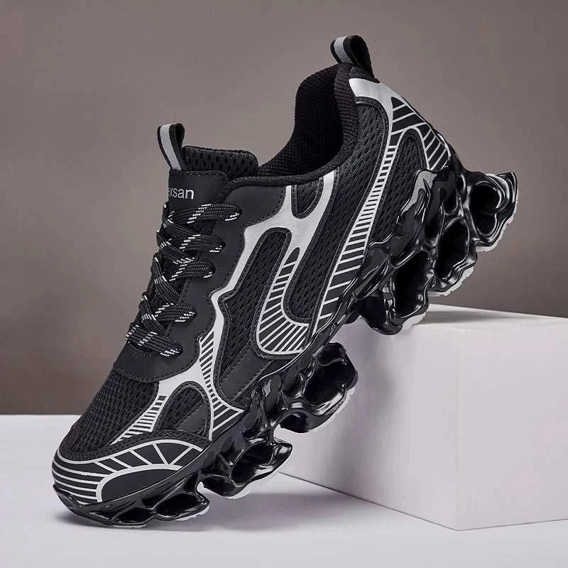 Ultra-Lightweight Breathable Flyknit Sneakers for Men - Comfort Meets Style! - MENLL