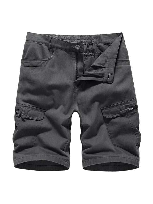 Adventure-Ready Men's Camouflage Cargo Shorts for Comfortable Outdoor Style - MENLL