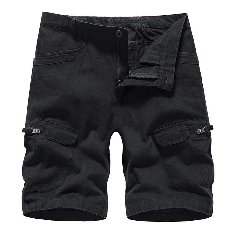 Adventure-Ready Men's Camouflage Cargo Shorts for Comfortable Outdoor Style - MENLL
