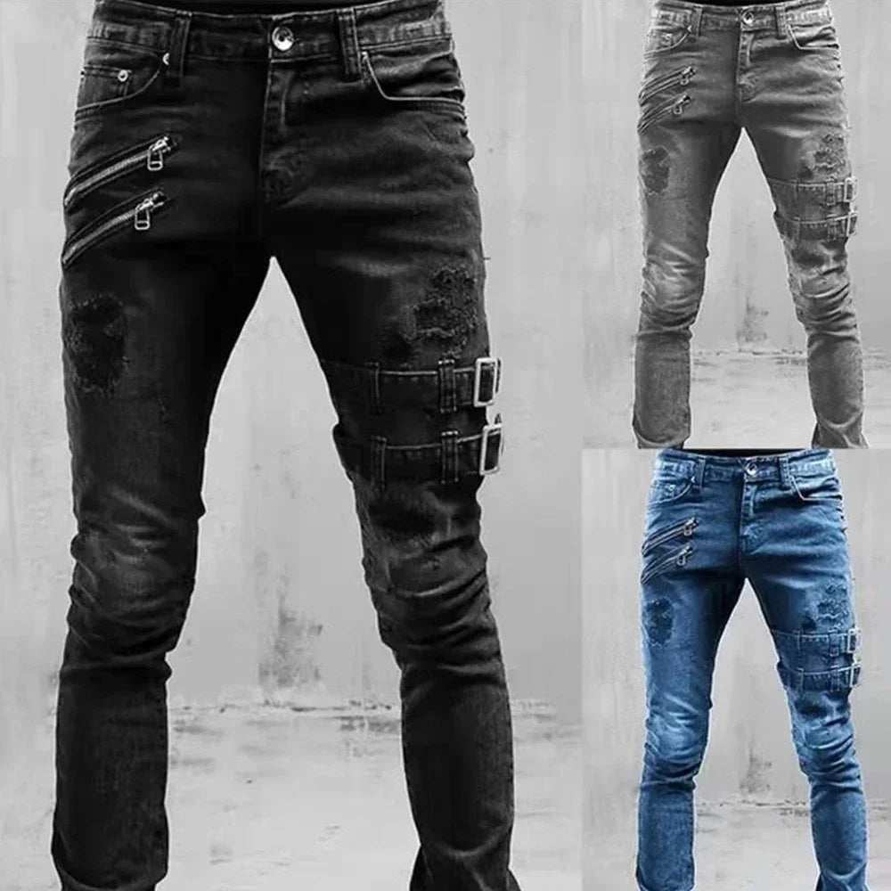 Ultimate Comfort Plus Size Men's Straight Fit Jeans - MENLL