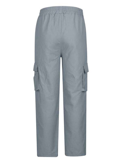 Casual Chic: Men's Loose-Fit Workwear Trousers for Effortless Style and Comfort - MENLL