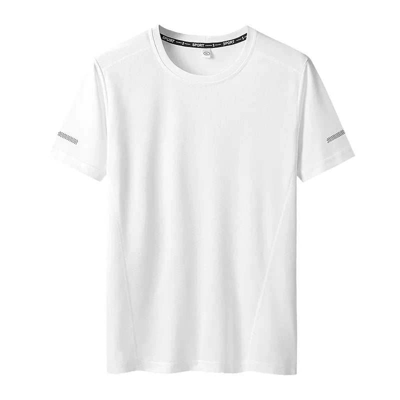 T-shirt Big Size 9XL for Men Quick Drying T-shirt for Men Round Neck Plus Size Short Sleeve Oversized T Shirt - MENLL
