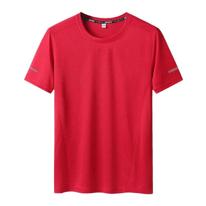 T-shirt Big Size 9XL for Men Quick Drying T-shirt for Men Round Neck Plus Size Short Sleeve Oversized T Shirt - MENLL