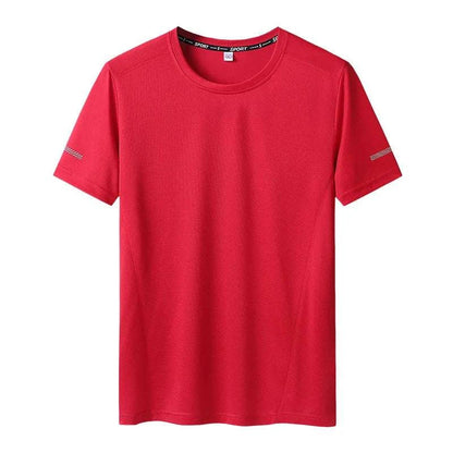 T-shirt Big Size 9XL for Men Quick Drying T-shirt for Men Round Neck Plus Size Short Sleeve Oversized T Shirt - MENLL