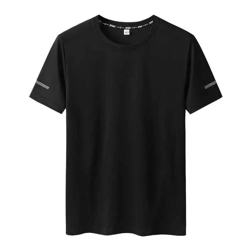 T-shirt Big Size 9XL for Men Quick Drying T-shirt for Men Round Neck Plus Size Short Sleeve Oversized T Shirt - MENLL