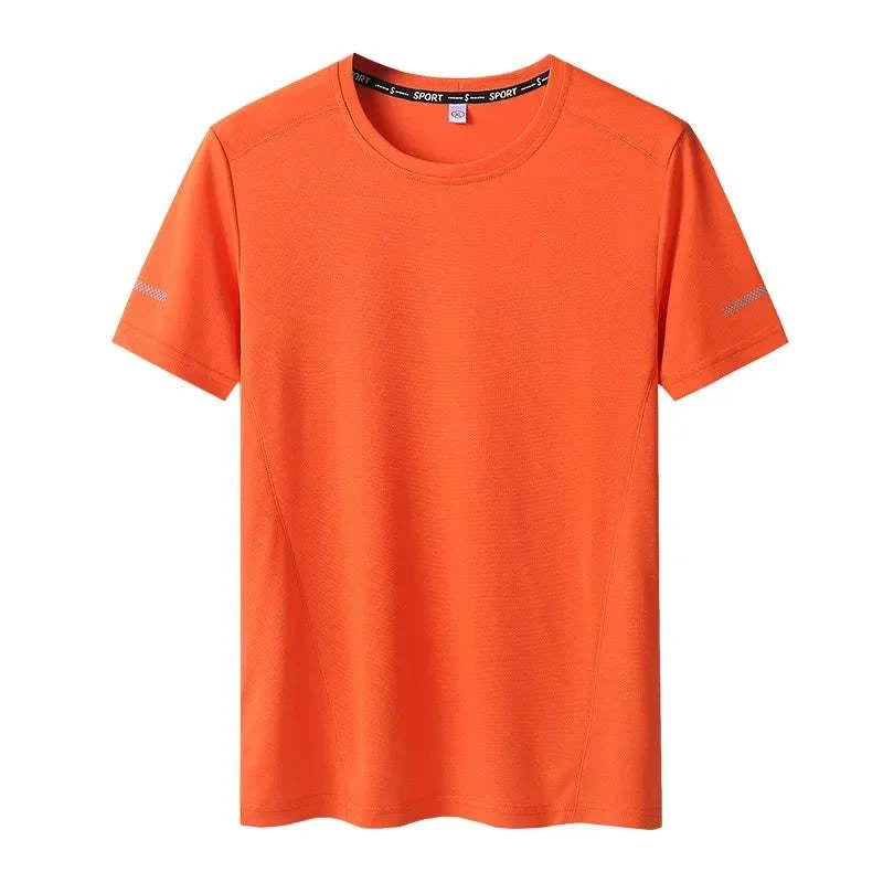 T-shirt Big Size 9XL for Men Quick Drying T-shirt for Men Round Neck Plus Size Short Sleeve Oversized T Shirt - MENLL