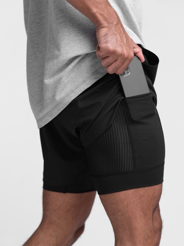 Breezy Double-Layered Basketball Shorts for Ultimate Comfort and Performance - MENLL
