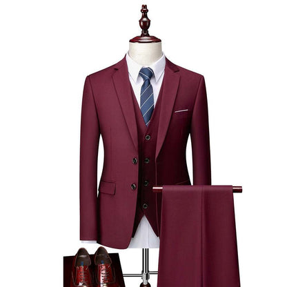 2 piece Silm Bridegroom Wedding Casual Men's Suit Set