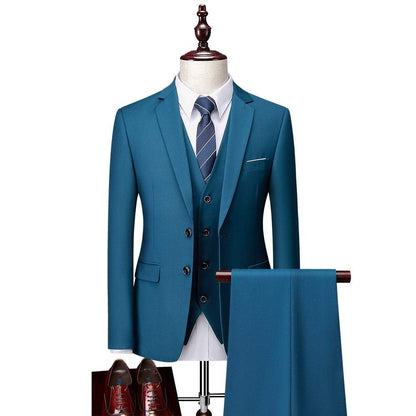 2 piece Silm Bridegroom Wedding Casual Men's Suit Set