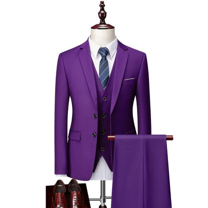 2 piece Silm Bridegroom Wedding Casual Men's Suit Set