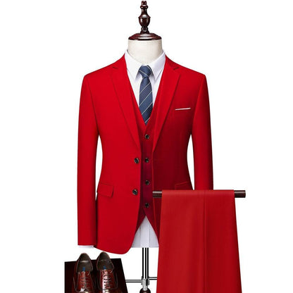 2 piece Silm Bridegroom Wedding Casual Men's Suit Set