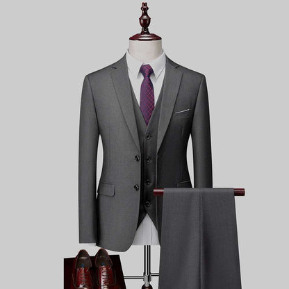 2 piece Silm Bridegroom Wedding Casual Men's Suit Set