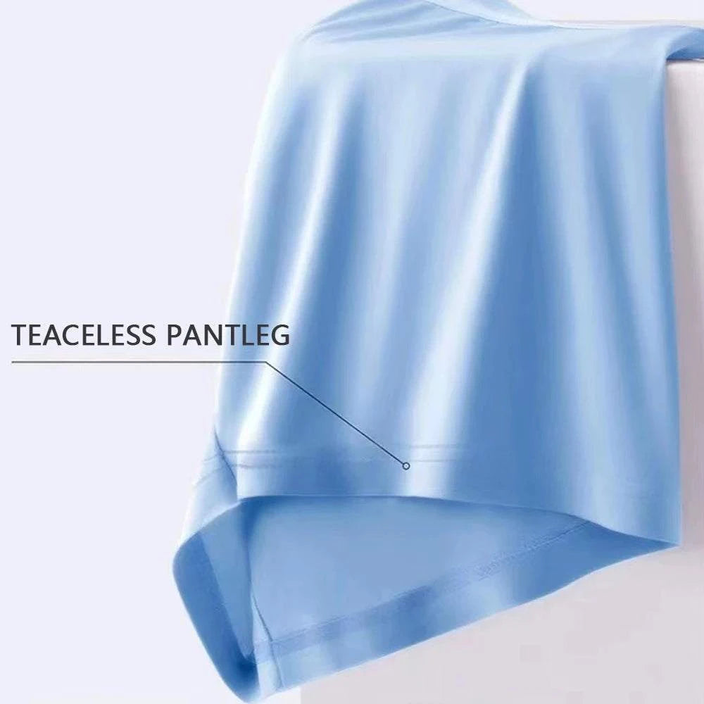 Ultimate Comfort Ice Silk Boxer Shorts for Men - Breathable, Flexible Fit - MENLL
