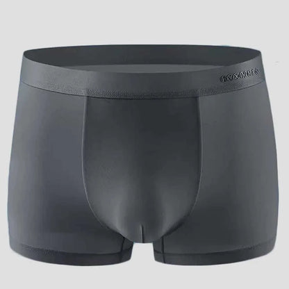 Ultimate Comfort Ice Silk Boxer Shorts for Men - Breathable, Flexible Fit - MENLL