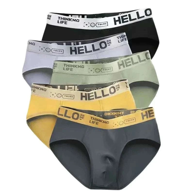 Ultimate Comfort Men's Breathable Briefs - 4-Pack for All-Day Freshness - MENLL