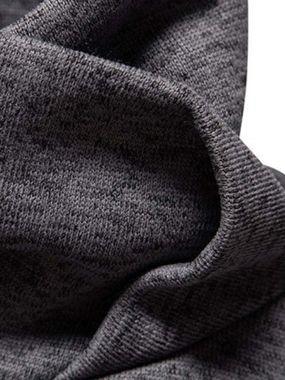 Chic British High-Neck Warmth: Casual Pile Collar Top for Effortless Style - MENLL
