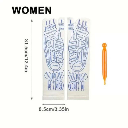 Therapeutic Comfort Acupressure Massage Socks for Ultimate Relaxation - MENLL