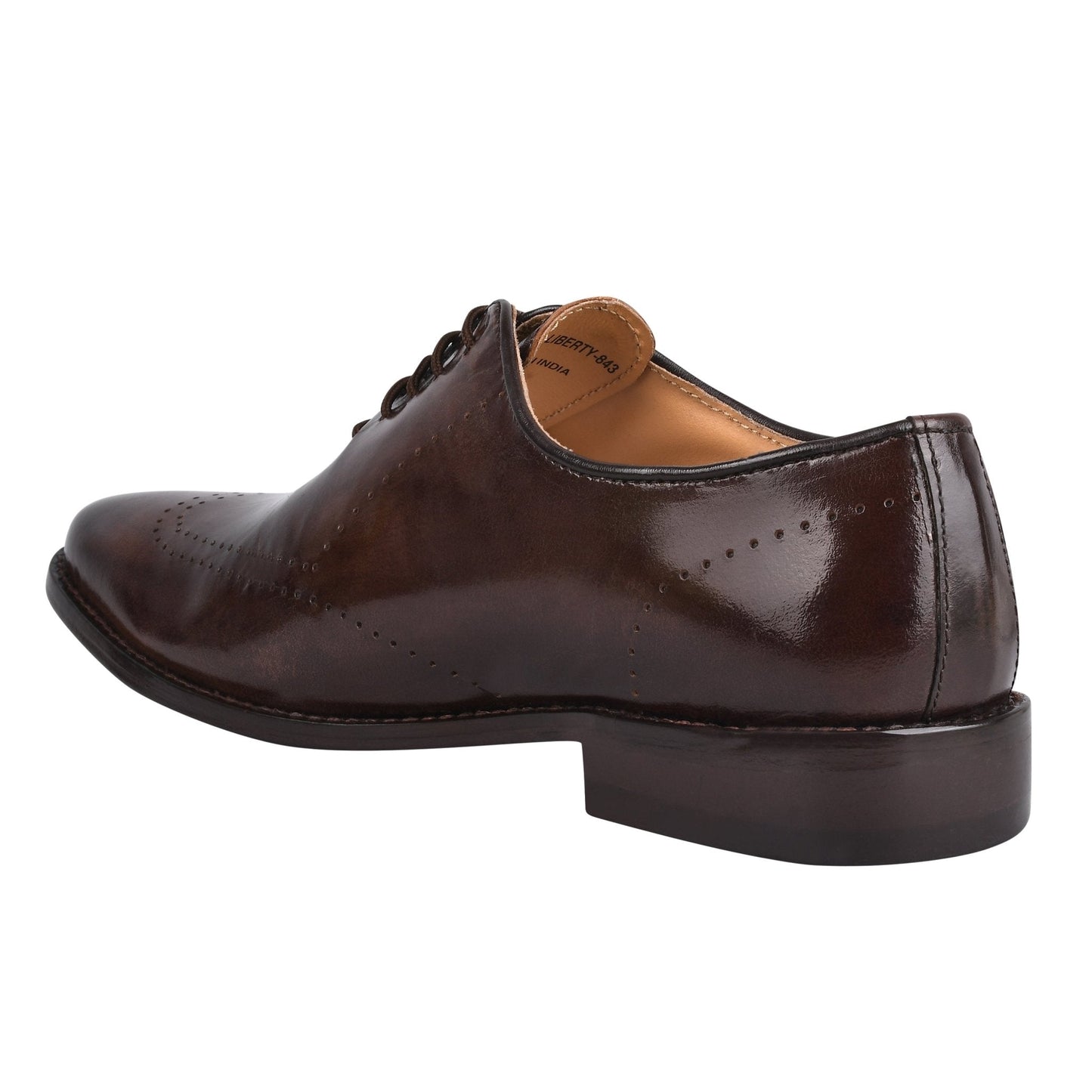 Dresses - Mens Genuine Leather Wingtip Formal Business Dress Shoe LIBERTYZENO