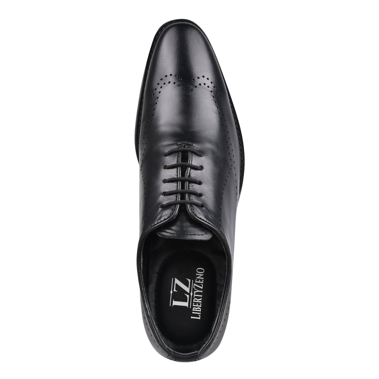 Dresses - Mens Genuine Leather Wingtip Formal Business Dress Shoe LIBERTYZENO