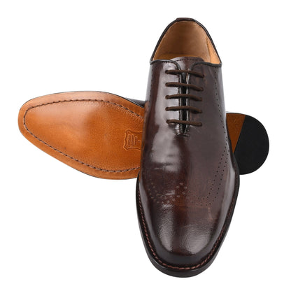 Dresses - Mens Genuine Leather Wingtip Formal Business Dress Shoe LIBERTYZENO