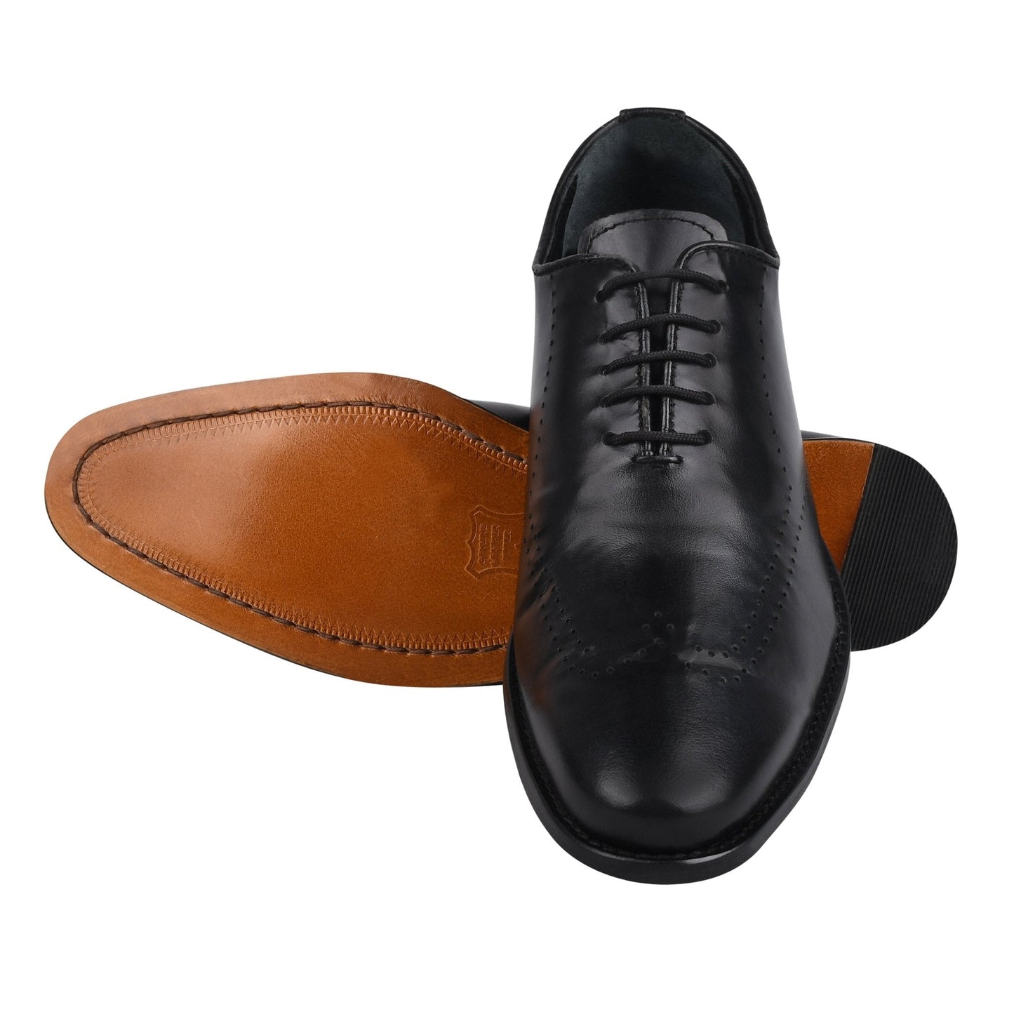 Dresses - Mens Genuine Leather Wingtip Formal Business Dress Shoe LIBERTYZENO